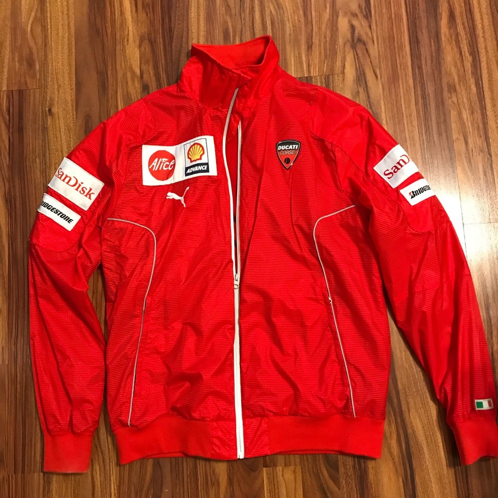 Puma Ducati racing jacket